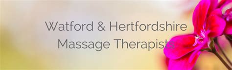 Watford And Hertfordshire Massage Therapists Kate Codrington Massage