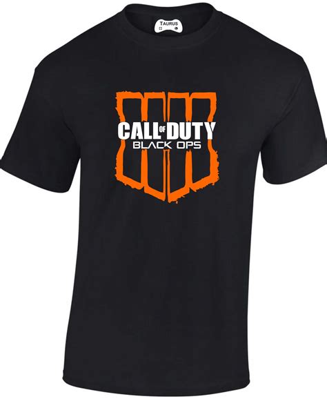 Call Of Duty Black Ops 4 T Shirt Design 2 Taurus Gaming T Shirts