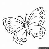 Butterfly Coloring Pages Thecolor Starting Letter Gif sketch template