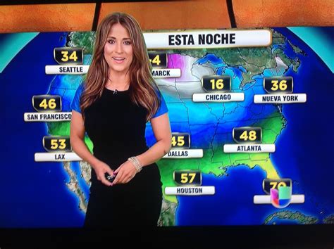 Jackie Guerrido Univision Weather Girl