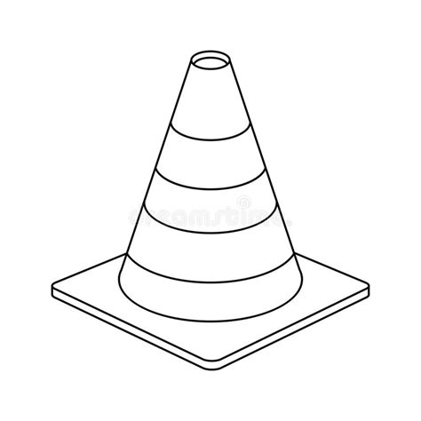 Discover 32 traffic cone designs on dribbble. Esquema Del Diseño De La Señal De Peligro Del Cono Del ...