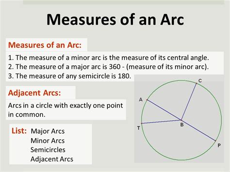 Minor Arc Definition Geometry Slidesharetrick