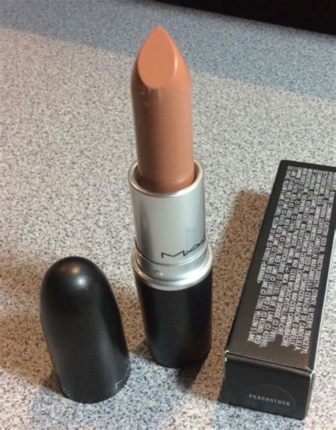 Mac Peachstock Satin Lipstick Bnib Ebay