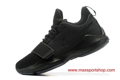 2017 Nike Pg1 All Black Samurai Mens Basketball Shoes Nike