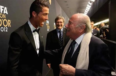 Después Del Video Cristiano Ronaldo Le Deseó Salud Y Una Larga Vida A Blatter