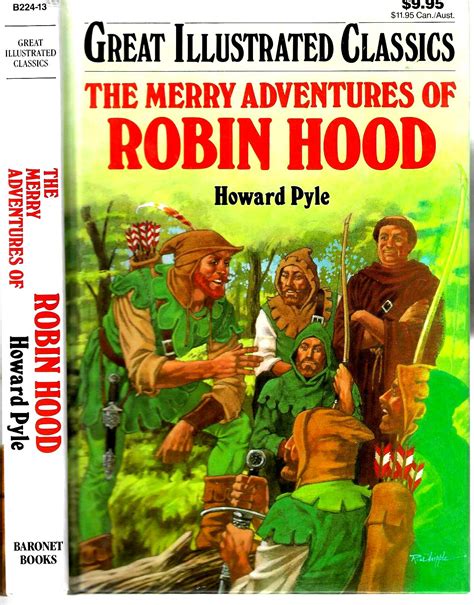 The Merry Adventures Of Robin Hood Great Illustrated Classics Howard Pyle