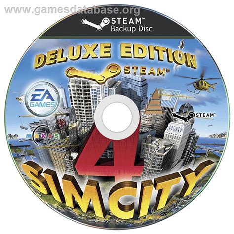 Simcity 4 Deluxe Edition Microsoft Windows Artwork Box