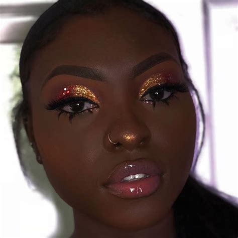 Publicação do Instagram de Maquiagem para Negras de Ago às UTC Maquiagem linda