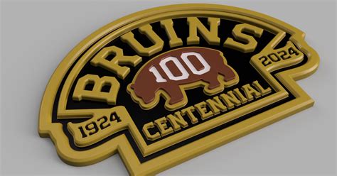 Bruins Centennial By Phillipe Download Free Stl Model