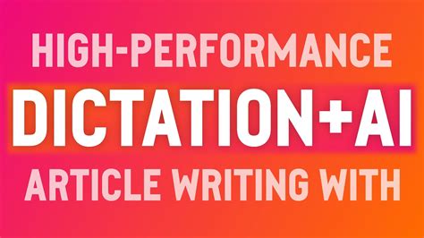 High Performance Article Writing Using Gpt Artificial Intelligence