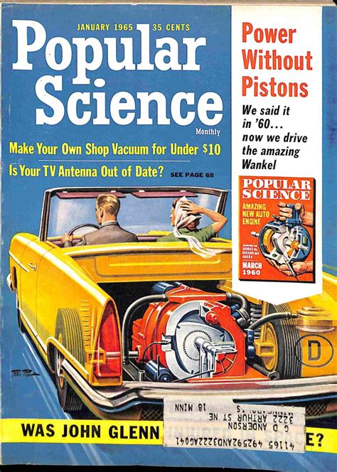 Popular Science January 1965 Magazine Back Issues