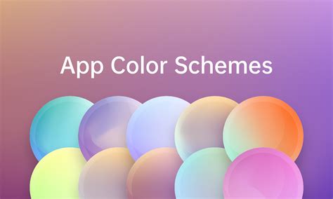 Get The Perfect App Color Schemes