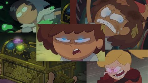 Amphibia Anne Marcy And Sashas Eyes Glowing Youtube