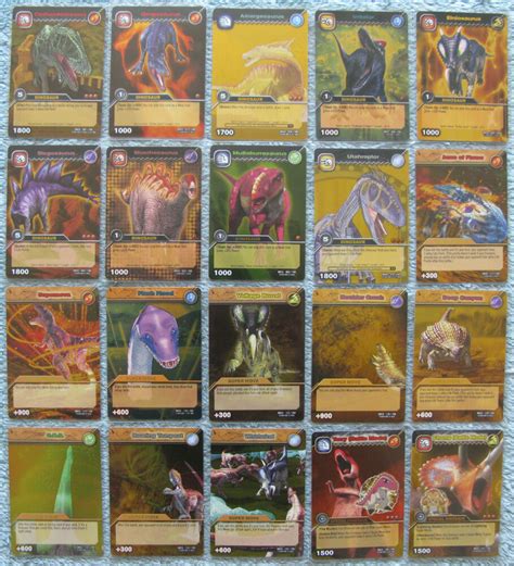 Maybe you would like to learn more about one of these? Dinosaur King TCG Choose 1 Series 1: Base Set Gold Rare Foil Card from List | eBay