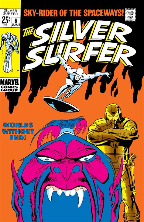 Silver Surfer Vol 1 6 Marvel Database Fandom Powered By Wikia