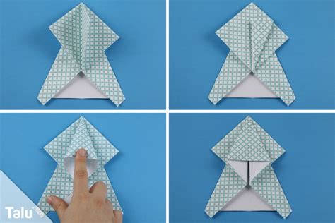 Origami Bild Origami Engel Falten Anleitung