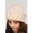 Diamante Cable Knit Beanie Hat  Just $7