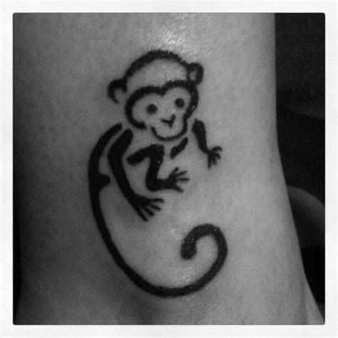 Monkey Tattoo Subtle Tattoos Trendy Tattoos Popular Tattoos Mini