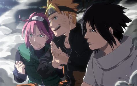 Naruto Shippuden Team 7collab Hd Wallpaper Download