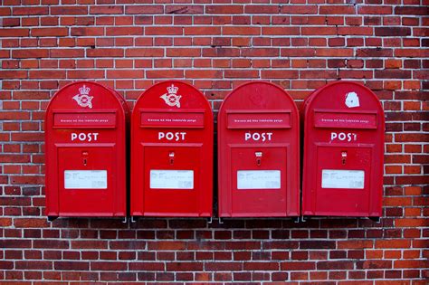 Filepost Danmark Post Boxes In Fåborg Denmark Wikimedia Commons