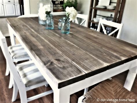 Let's take a look at them and the idea is to use an old table with a top that you don't really like and to give it a makeover. 10 DIY dining table ideas - build your own table