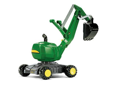 Rolly Toys John Deere Excavator Fully Functional With Wheels Toptoy