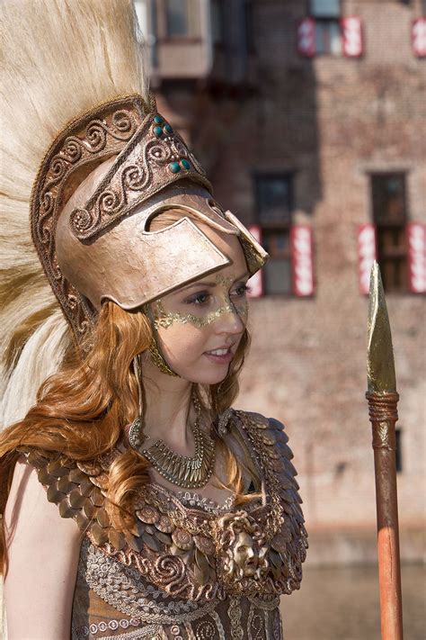 Pallas Athena Costume By Susan Broers Worn At Elf Fantasy Fair Haarzuilens Netherlands