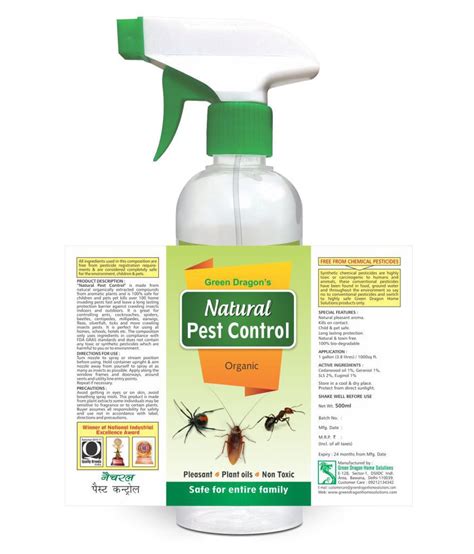 Diy bug spray recipe variations+−. Green Dragon Natural Pest Control All Insect Spray 500ml ...