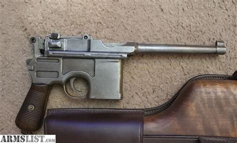 Armslist For Sale German Mauser C96 Broomhandle With Holster Stock Rig