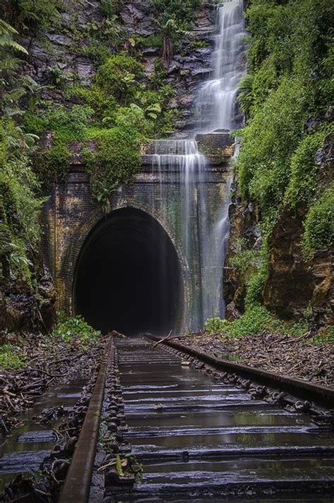 Australia Awesome Picture Train Road Wow Túnel Abandoned