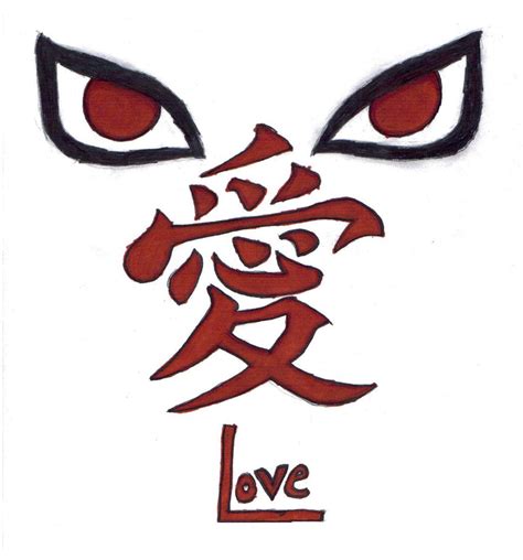 Gaara Love Symbol