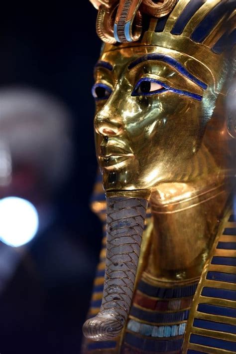Repaired King Tut Mask Back On Display In Egypt The New York Times