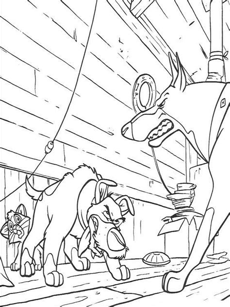 Download here free oliver and company coloring pages! Coloring Page - Oliver and company coloring pages 20