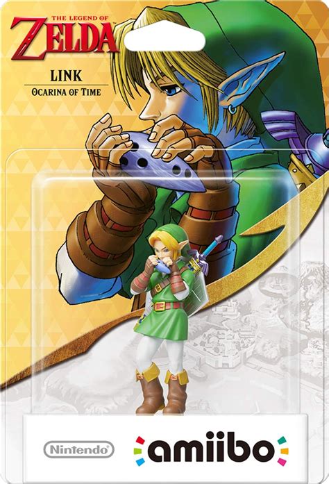 Ocarina Of Time Link Amiibo Tloz Collection Nintendo Wii U Ds Nintendo Wii U Amazon Co Uk