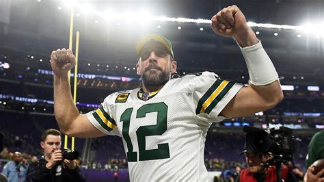 Aaron Rodgers Jabs Vikings Fans As He Relishes First Victory At Us Bank