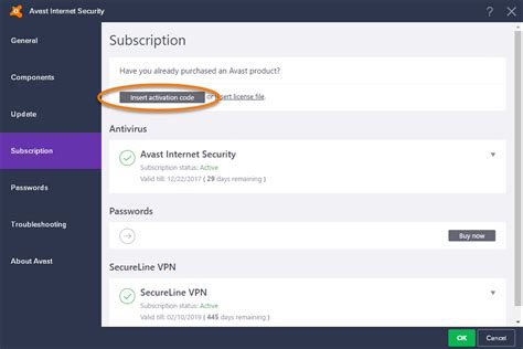 If you do not yet have an avast account, you can create a new avast account with the same email your activation code is visible in the subscription status section under activation code. Activating Avast Internet Security with an activation code ...