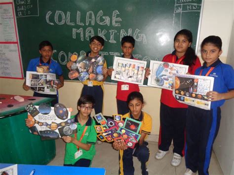 On The Top Of The World Collage Making Competition Held At Wis