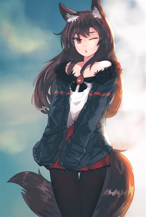Anime Werewolf Girl
