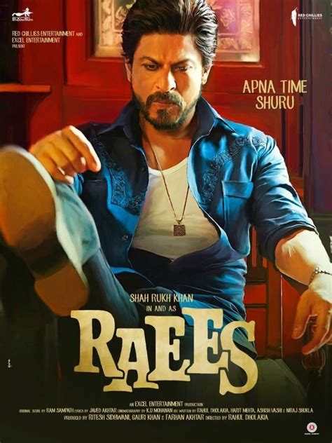 Shah Rukh Khans Raees Movie Poster Photosimagesgallery 57729
