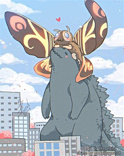 Love Story Between Godzilla And Mothra ↿↼↾↽↴↳↲↱←↑→↓↔↕↖↗↘↙↚↛↞↟↠↡