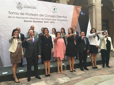 Rinde Protesta Nuevo Consejo Directivo De La Ampi En Querétaro Códice