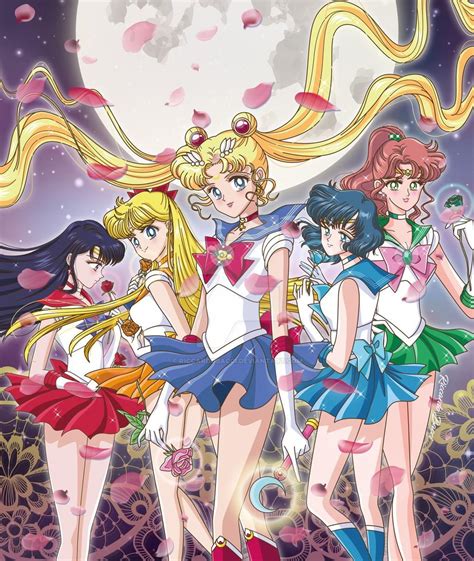 Sailor Moon Team By Riccardobacci On Deviantart Sailor Moon Manga