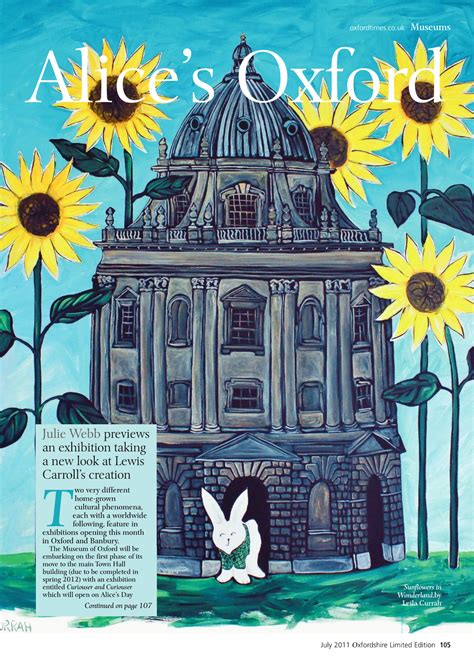 Sunflowers In Wonderland Featured In The Oxford Times Leila Currah