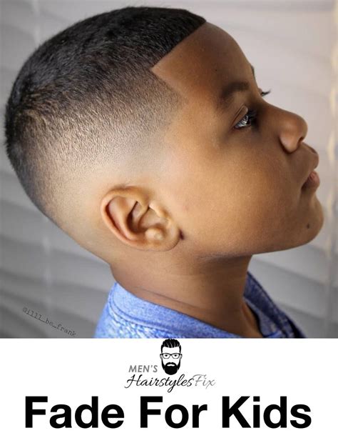 Fade for curly short hair + part. Pin on Kids Haircuts