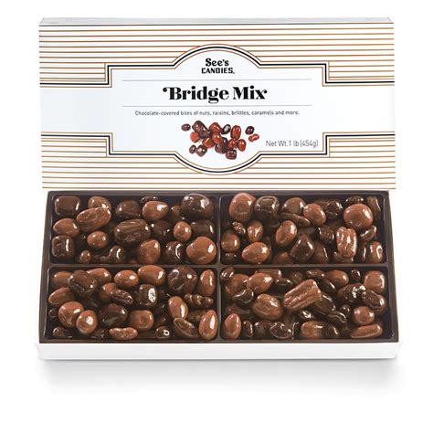 Bridge Mix Chocolate Coated Nuts And Chews In 2021 Sees Candies