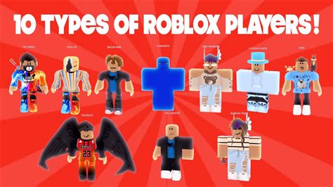 10 Types Of Roblox Players You See Everyday Youtube