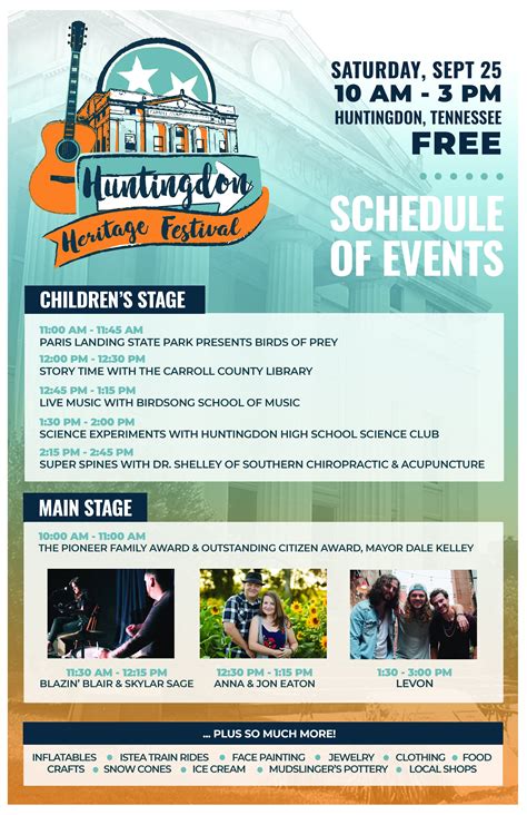 HUNTINGDON HERITAGE DAY FESTIVAL — The Dixie Carter PAC