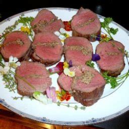 Once it is cut into steaks, those steaks are known by the french name simple recipe for filet mignon. Elegant Dinner Party - Stuffed Beef Tenderloin and Salad ...