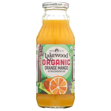 Organic Orange Mango Juice Lakewood Organic Juice 125 Oz