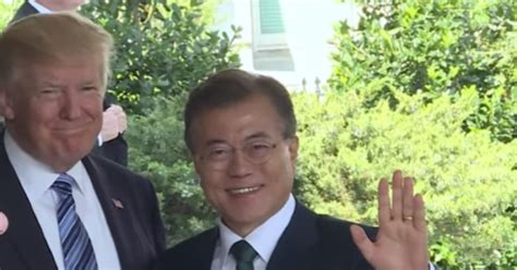 Donald Trump And Moon Jae In Met In Washington